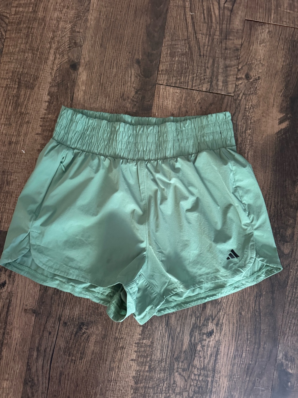 adidas Mint Green Athletic Shorts